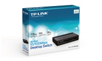 TP-LINK TL-SF1016D 16-Portlu 10/100Mbps Masaüstü Switch  - 1